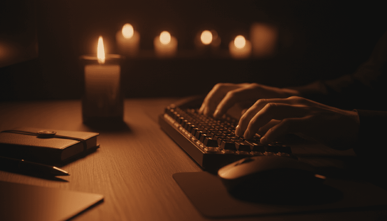 Trader executing decision with focus and discipline