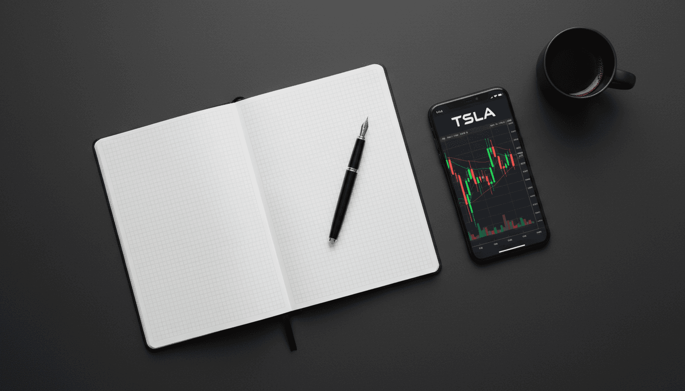 Trader's journal and personal strategy documentation