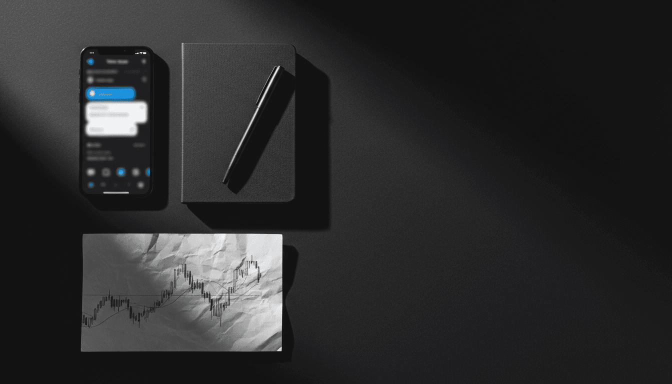 Premium trading workspace with coaching tools and disciplined setup